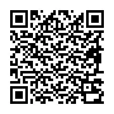 Código QR para número de telefone +19897230013