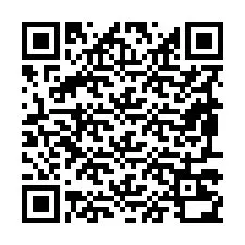 Código QR para número de teléfono +19897230015