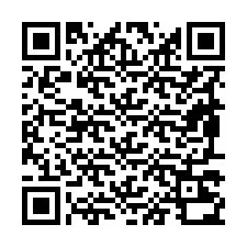 Código QR para número de teléfono +19897230045