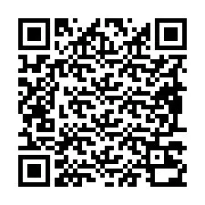 Código QR para número de teléfono +19897230076