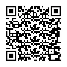 Código QR para número de teléfono +19897230943