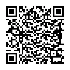 Código QR para número de teléfono +19897231196