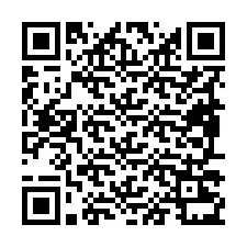 QR-koodi puhelinnumerolle +19897231233