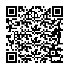 Código QR para número de teléfono +19897231567