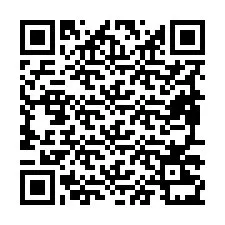 Código QR para número de telefone +19897231707