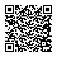 Código QR para número de teléfono +19897231733