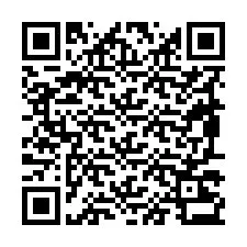 Código QR para número de teléfono +19897233150