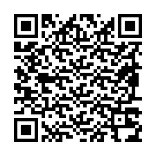 Codice QR per il numero di telefono +19897234869