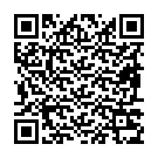 QR-koodi puhelinnumerolle +19897235457