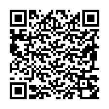 Código QR para número de telefone +19897250015