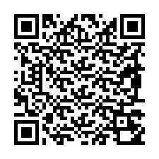 Código QR para número de teléfono +19897250090