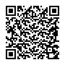 Codice QR per il numero di telefono +19897250178