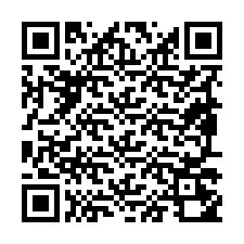 Codice QR per il numero di telefono +19897250329