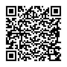 Código QR para número de teléfono +19897250346