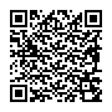 QR-koodi puhelinnumerolle +19897250502