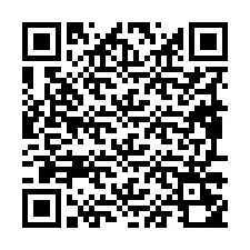 QR-code voor telefoonnummer +19897250652