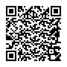 Kode QR untuk nomor Telepon +19897250839