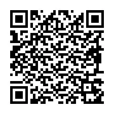 Código QR para número de teléfono +19897251006