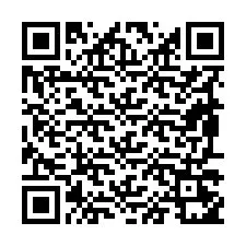 Código QR para número de teléfono +19897251255