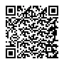 Codice QR per il numero di telefono +19897251618