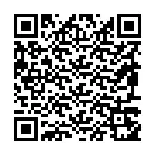 Código QR para número de teléfono +19897251801