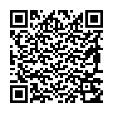 Código QR para número de teléfono +19897252301
