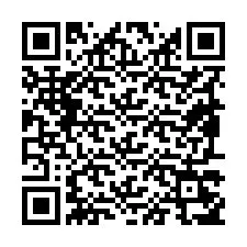 Código QR para número de teléfono +19897257459