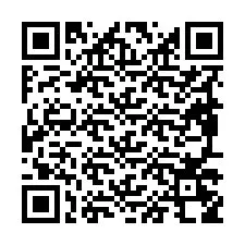 Codice QR per il numero di telefono +19897258702