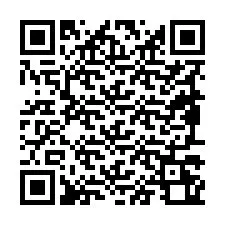 Código QR para número de teléfono +19897260048