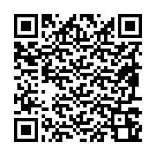 Código QR para número de teléfono +19897260059