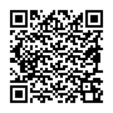 Código QR para número de teléfono +19897260109