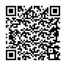 QR Code สำหรับหมายเลขโทรศัพท์ +19897260188