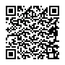 QR-kood telefoninumbri jaoks +19897260307