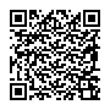 QR-koodi puhelinnumerolle +19897260340