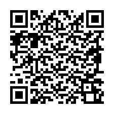 QR Code pour le numéro de téléphone +19897260348