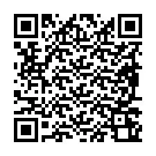 Kode QR untuk nomor Telepon +19897260376