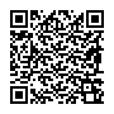Codice QR per il numero di telefono +19897260435