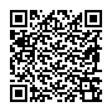 Código QR para número de telefone +19897260445