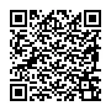 QR-koodi puhelinnumerolle +19897260544