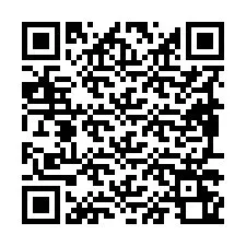 QR-koodi puhelinnumerolle +19897260646