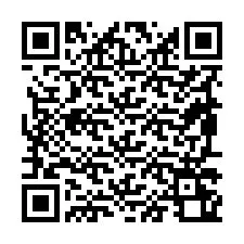 Código QR para número de teléfono +19897260651