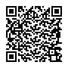 QR-koodi puhelinnumerolle +19897260944