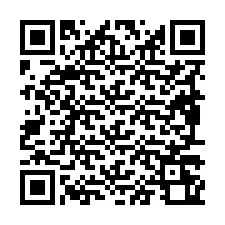 QR-koodi puhelinnumerolle +19897260992