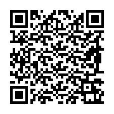 QR-Code für Telefonnummer +19897261035