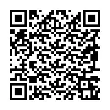 Codice QR per il numero di telefono +19897261084