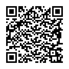 Código QR para número de telefone +19897261102