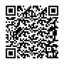 Codice QR per il numero di telefono +19897261130