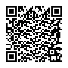 Codice QR per il numero di telefono +19897261165