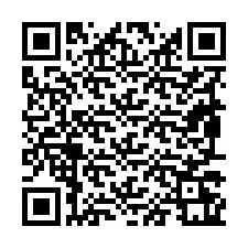 QR Code pour le numéro de téléphone +19897261195