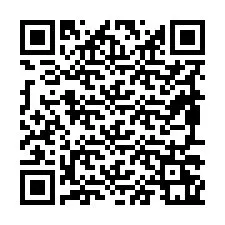 Codice QR per il numero di telefono +19897261201